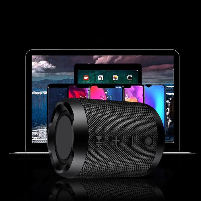 Altavoz portátil con Bluetooth, sistema de sonido portátil, sonido estéreo de 5W, altavoz envolvente impermeable para exteriores