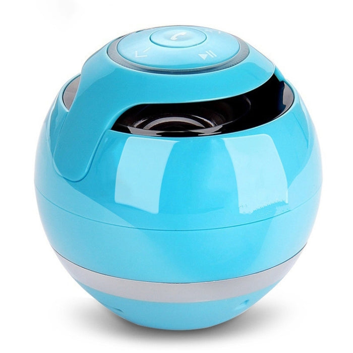 T&G A18 Ball Altavoz Bluetooth con luz LED Mini altavoz inalámbrico portátil Música móvil Subwoofer MP3 Soporte TF, BLACK, BLUE, PINK, WHITE