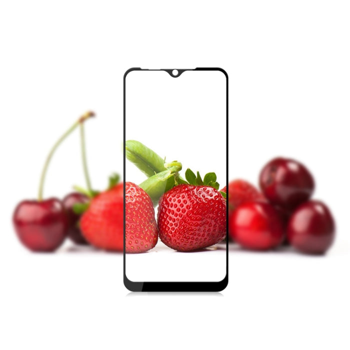 2 piezas mocolo 0,33 mm 9H 2.5D película de vidrio templado con pegamento completo para Xiaomi Mi CC9e, For Xiaomi Mi CC9e(2pcs)