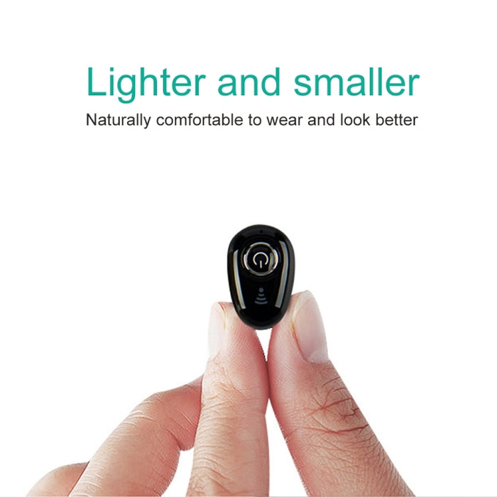 S650 Base de carga de segunda generación Mini auricular Bluetooth Auriculares inalámbricos Negocios Invisible Manos libres Auriculares intrauditivos con micrófono