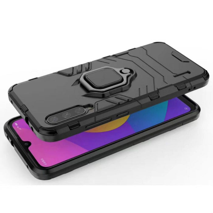 Funda protectora a prueba de golpes PC + TPU con soporte de anillo magnético para Xiaomi Mi CC9 / A3 Lite, For Xiaomi Mi CC9 / A3 Lite