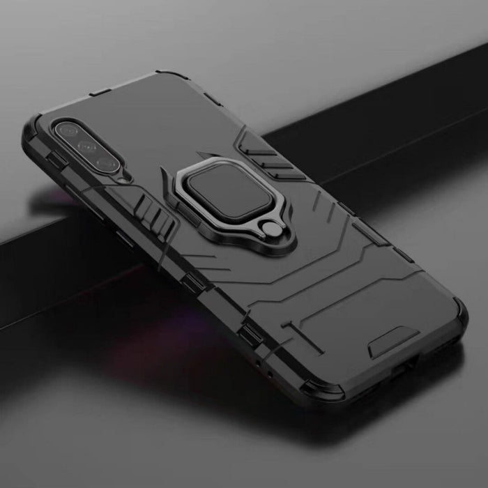 Funda protectora a prueba de golpes PC + TPU con soporte de anillo magnético para Xiaomi Mi CC9 / A3 Lite, For Xiaomi Mi CC9 / A3 Lite