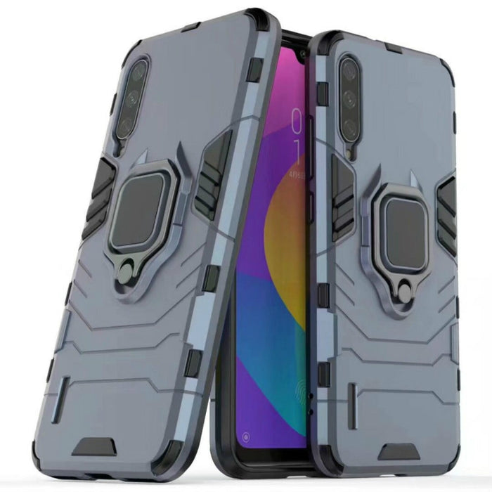 Funda protectora a prueba de golpes PC + TPU con soporte de anillo magnético para Xiaomi Mi CC9 / A3 Lite, For Xiaomi Mi CC9 / A3 Lite