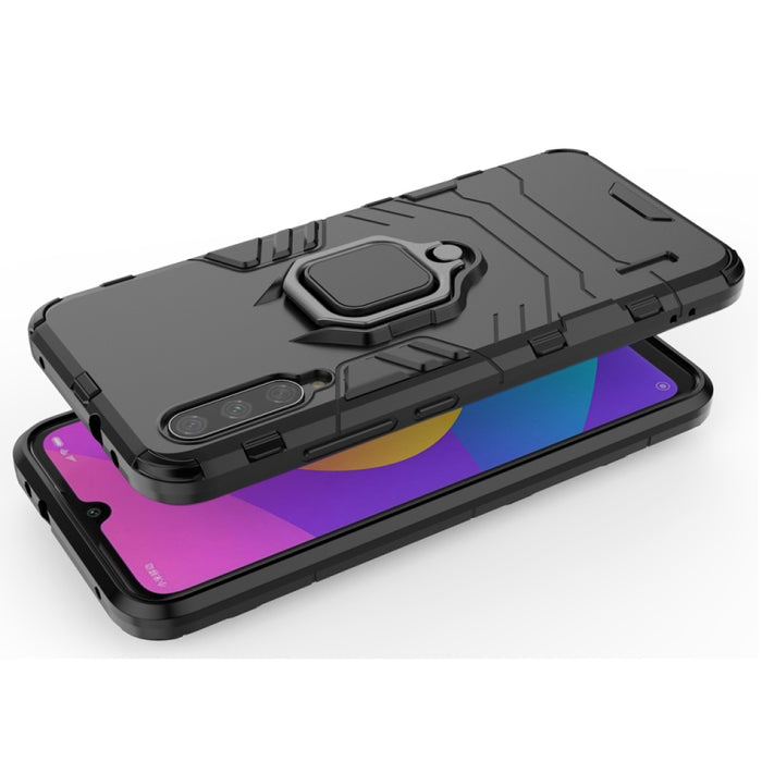 Funda protectora a prueba de golpes PC + TPU con soporte de anillo magnético para Xiaomi CC9e / A3