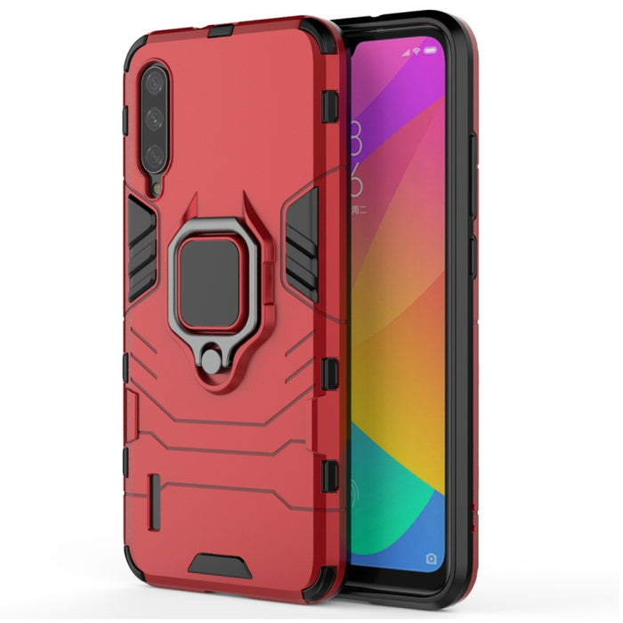 Funda protectora a prueba de golpes PC + TPU con soporte de anillo magnético para Xiaomi CC9e / A3
