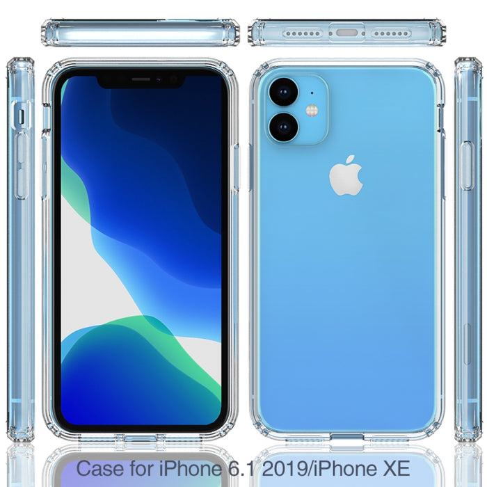 Funda protectora a prueba de rayones TPU + acrílico para iPhone XIR 2019, For iPhone 11