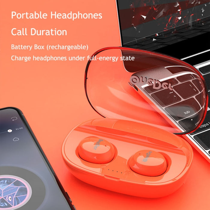 OneDer W12 Auricular inalámbrico con impermeable IPX5 HD Sonido estéreo TWS Auricular Bluetooth