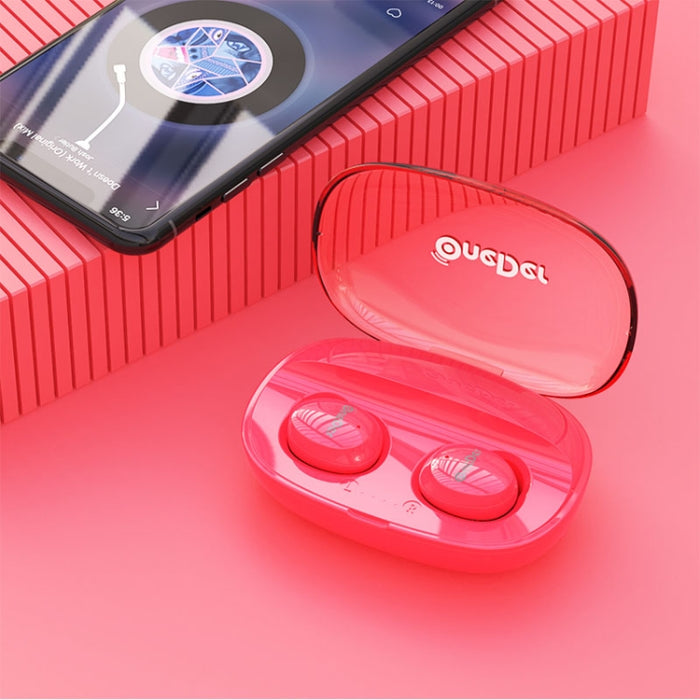 OneDer W12 Auricular inalámbrico con impermeable IPX5 HD Sonido estéreo TWS Auricular Bluetooth