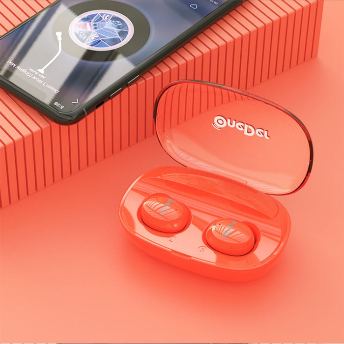 OneDer W12 Auricular inalámbrico con impermeable IPX5 HD Sonido estéreo TWS Auricular Bluetooth
