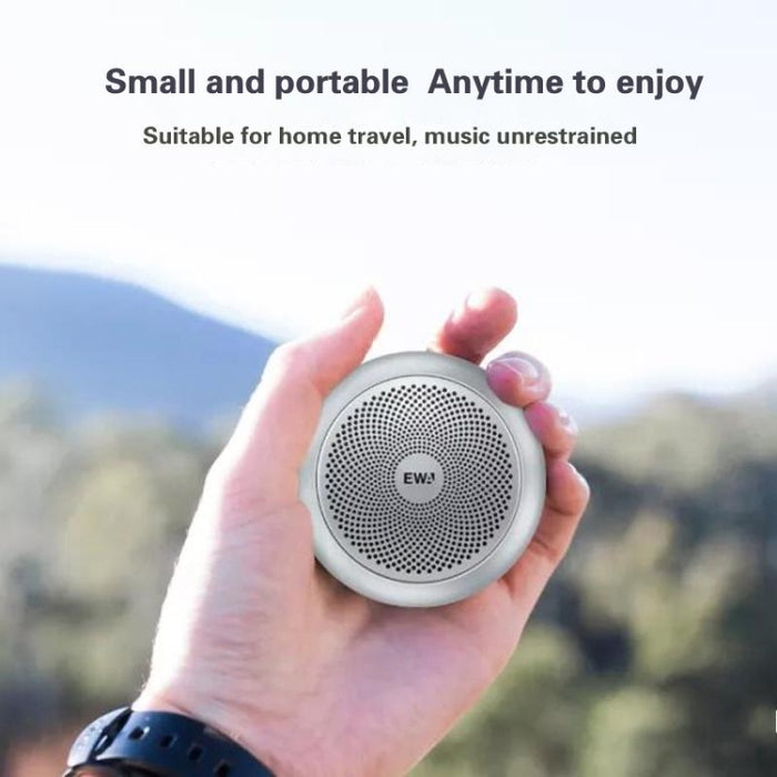 EWA A110mini Altavoz Bluetooth de alta ocultación Bajo de alta potencia de tamaño pequeño, tecnología Bluetooth TWS, soporte TF