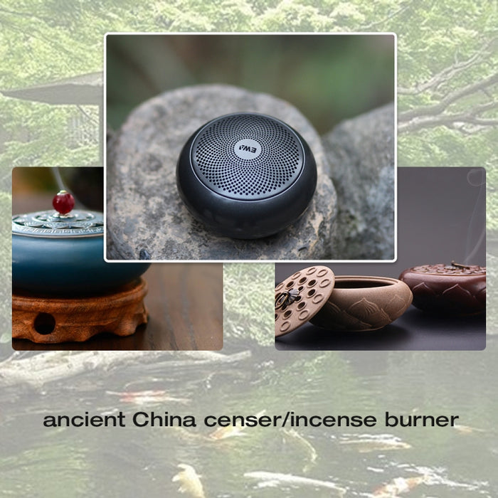 EWA A110mini Altavoz Bluetooth de alta ocultación Bajo de alta potencia de tamaño pequeño, tecnología Bluetooth TWS, soporte TF