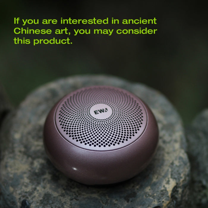EWA A110mini Altavoz Bluetooth de alta ocultación Bajo de alta potencia de tamaño pequeño, tecnología Bluetooth TWS, soporte TF