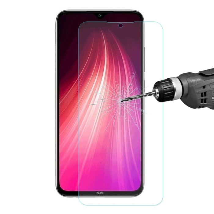 ENKAY Hat-prince 0.26mm 9H 2.5D Película de vidrio templado de borde curvo para, For Galaxy A10s, For Redmi Note 8 Pro, For Redmi Note 8