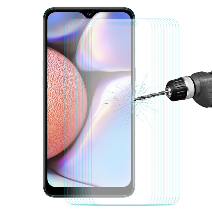 10 PCS ENKAY Hat-prince 0.26mm 9H 2.5D Película de vidrio templado de borde curvo para, For Galaxy A10s, For Redmi Note 8 Pro, For Redmi Note 8