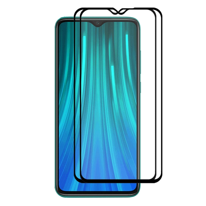 2 PCS ENKAY Hat-prince Full Glue 0.26mm 9H 2.5D Película de cobertura total de vidrio templado para, For Redmi Note 8 Pro, For Huawei Nova 5i Pro, For OPPO Realme X, For OPPO Reno Z, For OPPO Reno 10x zoom, For OPPO Reno, For VIVO X27 Pro, For VIVO X27