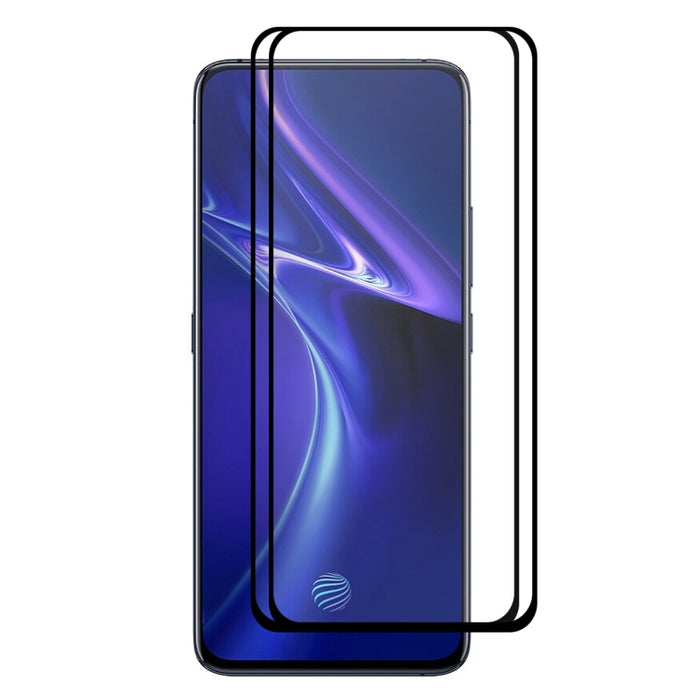 2 PCS ENKAY Hat-prince Full Glue 0.26mm 9H 2.5D Película de cobertura total de vidrio templado para, For Redmi Note 8 Pro, For Huawei Nova 5i Pro, For OPPO Realme X, For OPPO Reno Z, For OPPO Reno 10x zoom, For OPPO Reno, For VIVO X27 Pro, For VIVO X27