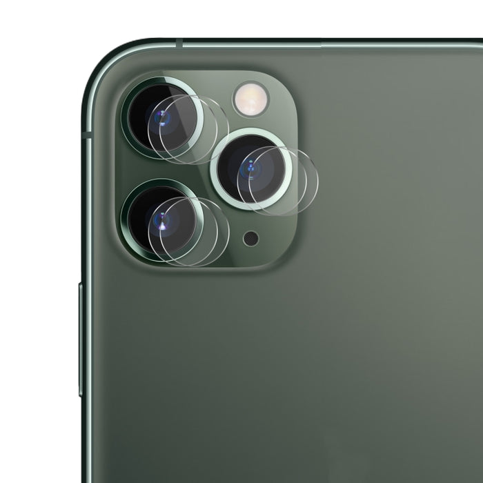 2 uds ENKAY Hat-Prince 0,2mm 9H 2.15D lente de cámara trasera de borde redondo película de vidrio templado para, iPhone 11 Pro, iPhone 11, iPhone 11 Pro Max