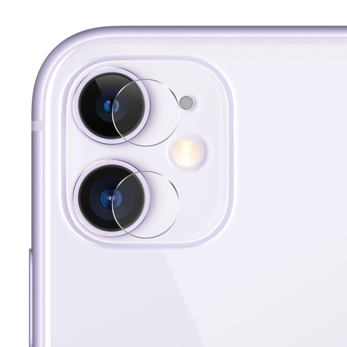 ENKAY Hat-Prince 0.2mm 9H 2.15D Lente de cámara trasera de borde redondo Película de vidrio templado para, iPhone 11 Pro, iPhone 11, iPhone 11 Pro Max
