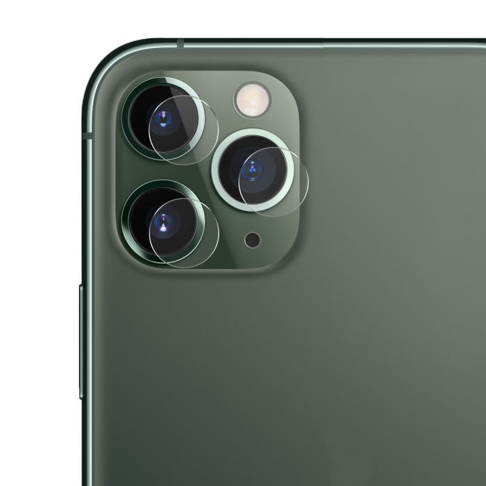 ENKAY Hat-Prince 0.2mm 9H 2.15D Lente de cámara trasera de borde redondo Película de vidrio templado para, iPhone 11 Pro, iPhone 11, iPhone 11 Pro Max