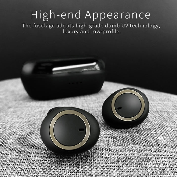 TWS-A1 Auriculares Bluetooth 5.0 True Wireless Mini Invisible Sports Running Music Auriculares con caja de carga Mic