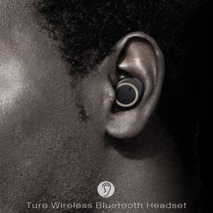 TWS-A1 Auriculares Bluetooth 5.0 True Wireless Mini Invisible Sports Running Music Auriculares con caja de carga Mic