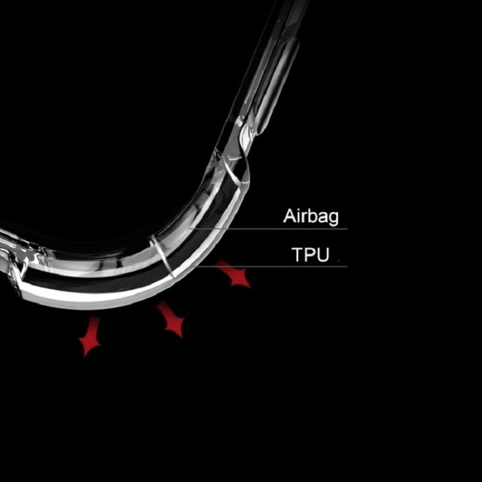 Para Xiaomi Redmi Note 8 Funda de teléfono TPU transparente ultrafina anticaída de cuatro esquinas