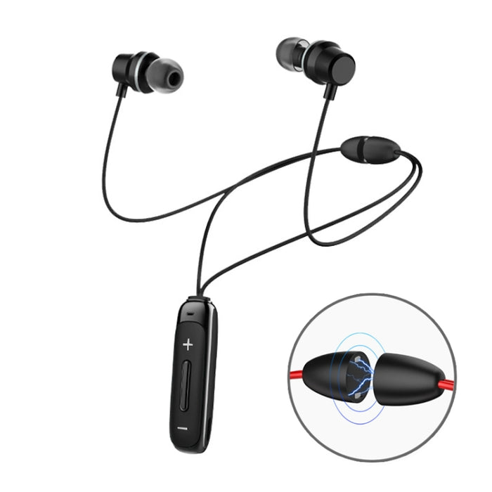 BT315 Sport Auriculares Bluetooth Auriculares estéreo inalámbricos Bluetooth 4.1 Auricular con micrófono Sport Bass Collar magnético Auricular