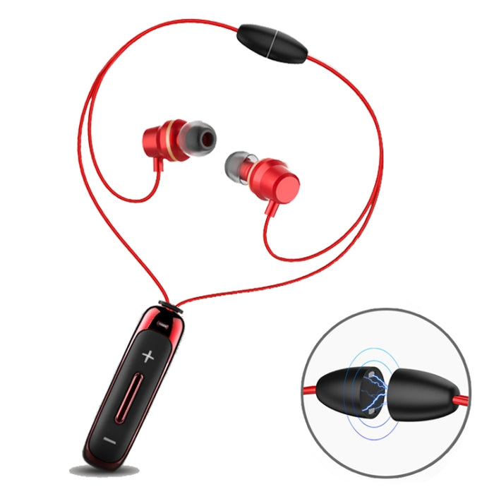 BT315 Sport Auriculares Bluetooth Auriculares estéreo inalámbricos Bluetooth 4.1 Auricular con micrófono Sport Bass Collar magnético Auricular