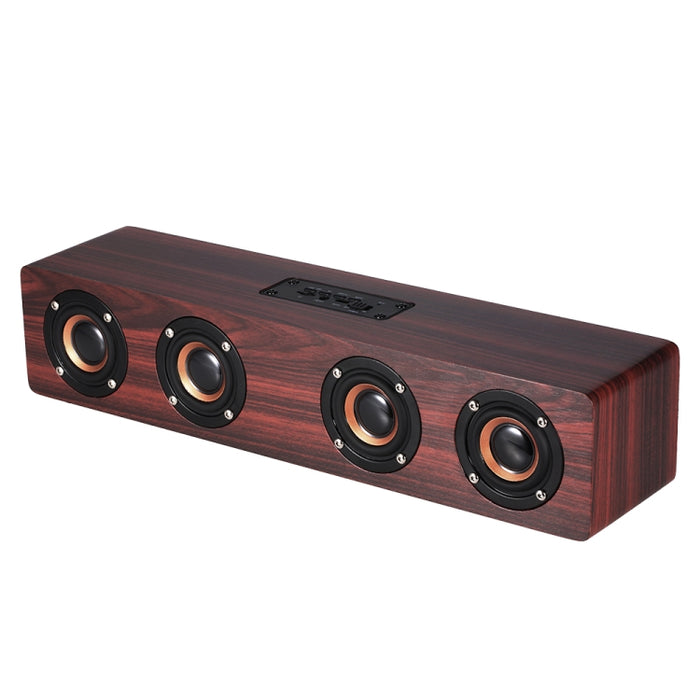 W8 Bluetooth 4.2 Altavoz Cuatro altavoces Super Bass Subwoofer con micrófono Soporte de tarjeta TF de 3,5 mm