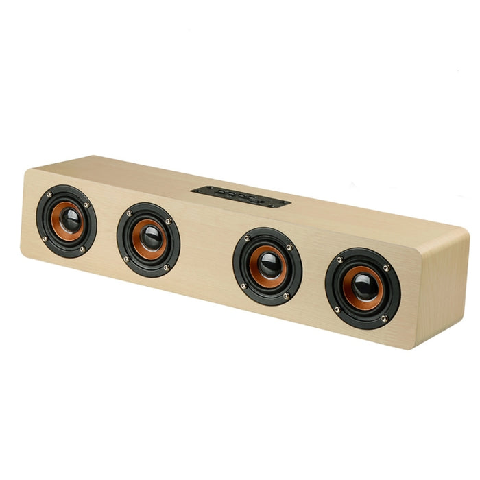 W8 Bluetooth 4.2 Altavoz Cuatro altavoces Super Bass Subwoofer con micrófono Soporte de tarjeta TF de 3,5 mm