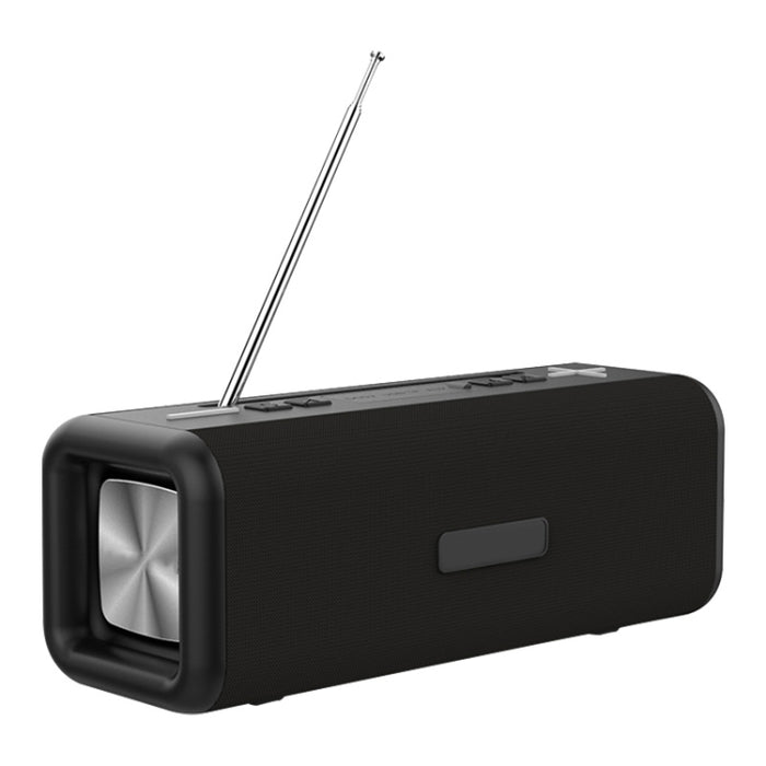 T9 Altavoz inalámbrico Bluetooth 4.2 Caja de sonido portátil de 10 W Radio digital FM Estéreo envolvente 3D, compatible con manos libres y TF y AUX