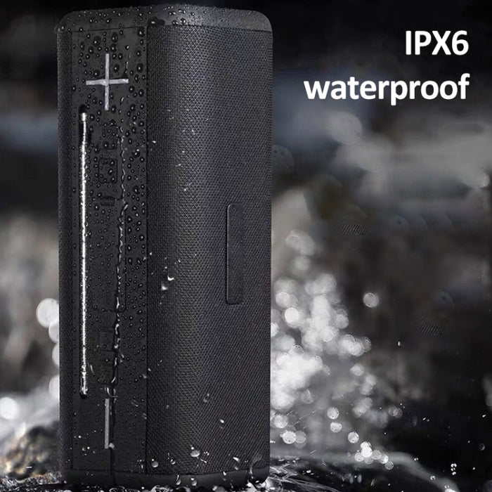 T9 Altavoz inalámbrico Bluetooth 4.2 Caja de sonido portátil de 10 W Radio digital FM Estéreo envolvente 3D, compatible con manos libres y TF y AUX