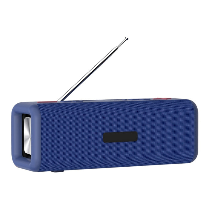 T9 Altavoz inalámbrico Bluetooth 4.2 Caja de sonido portátil de 10 W Radio digital FM Estéreo envolvente 3D, compatible con manos libres y TF y AUX