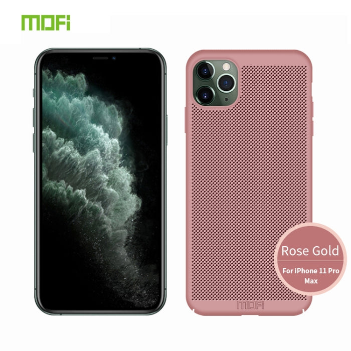 Estuche protector todo incluido ultrafino para PC transpirable MOFI, For iPhone 11 Pro, For iPhone 11 Pro Max, For iPhone 11