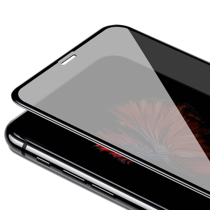 Para iPhone 11 Pro Max / XS Max mocolo 0,33 mm 9H 3D Película de vidrio templado antideslumbrante de privacidad con borde redondo