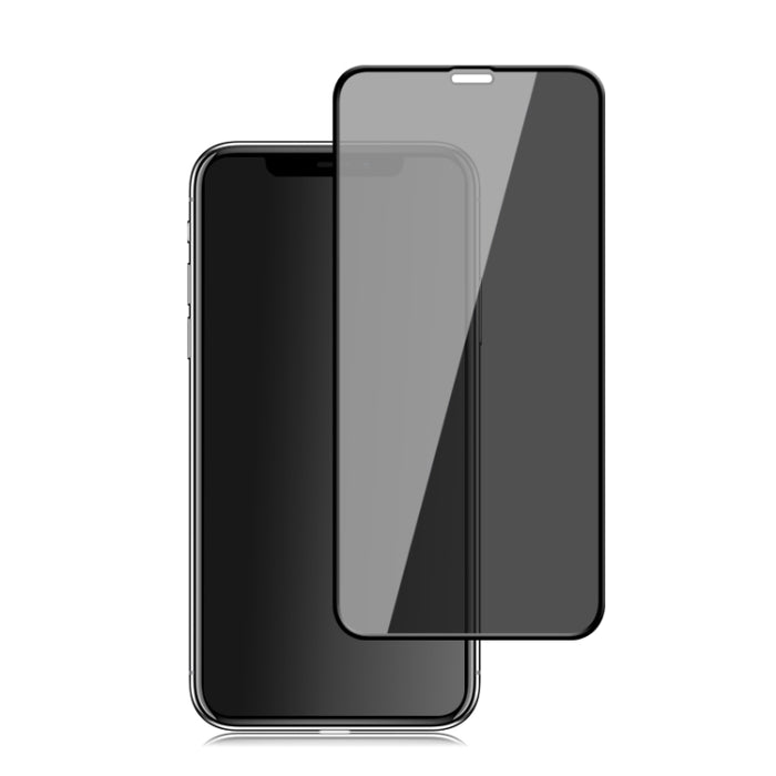 Para iPhone 11 Pro Max / XS Max mocolo 0,33 mm 9H 3D Película de vidrio templado antideslumbrante de privacidad con borde redondo