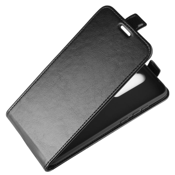 Para Xiaomi Redmi Note 8 Pro Funda protectora de cuero con tapa vertical Crazy Horse