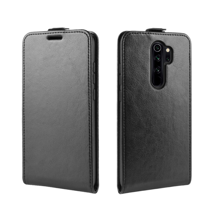Para Xiaomi Redmi Note 8 Pro Funda protectora de cuero con tapa vertical Crazy Horse