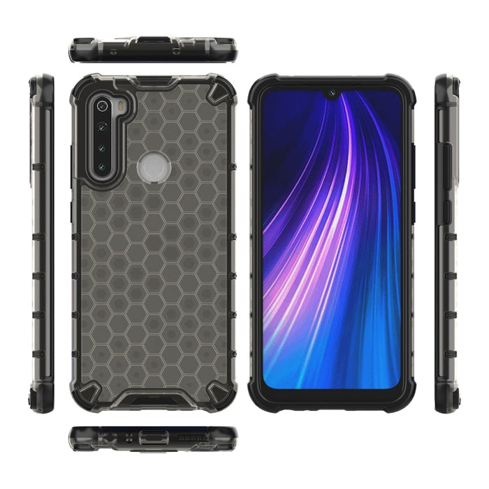 Para Redmi Note 8 a prueba de golpes Honeycomb PC + TPU Case