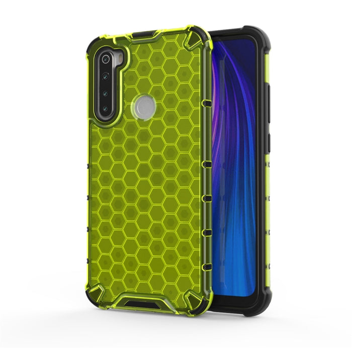 Para Redmi Note 8 a prueba de golpes Honeycomb PC + TPU Case