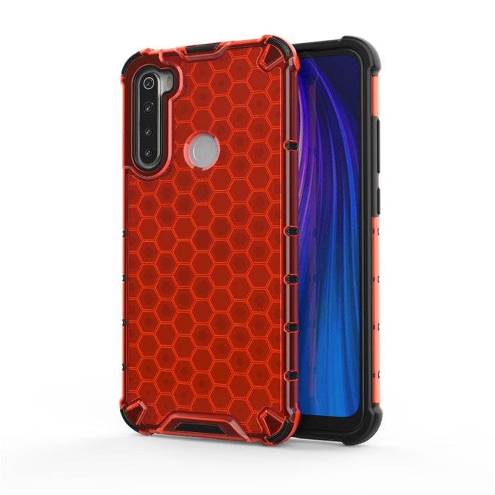 Para Redmi Note 8 a prueba de golpes Honeycomb PC + TPU Case