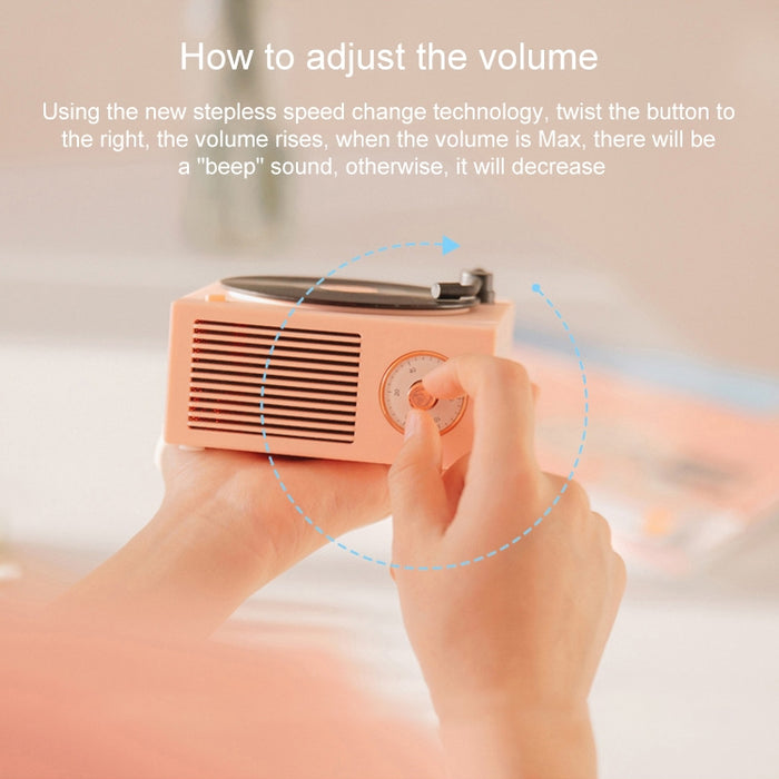 B10 Atomic Altavoces Bluetooth Reproductor de vinilo retro Escritorio Inalámbrico Creativo Multifunción Mini altavoces estéreo, X10
