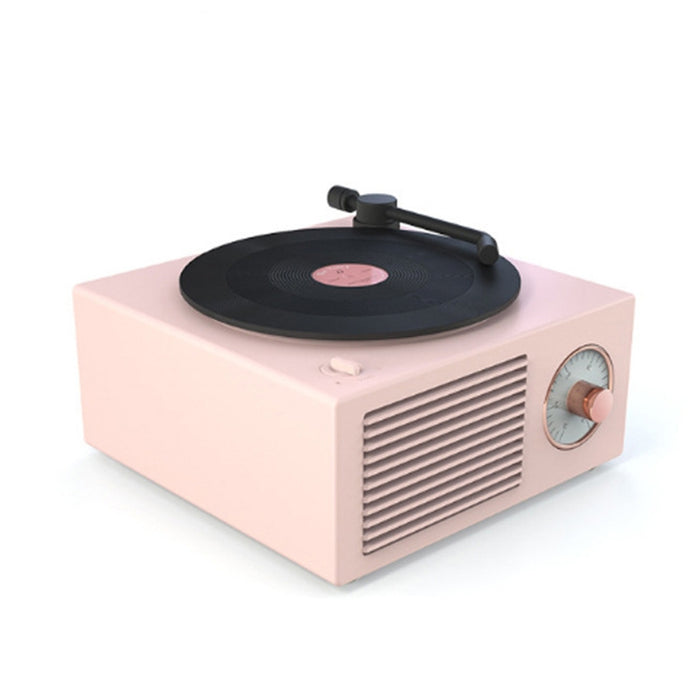 B10 Atomic Altavoces Bluetooth Reproductor de vinilo retro Escritorio Inalámbrico Creativo Multifunción Mini altavoces estéreo, X10