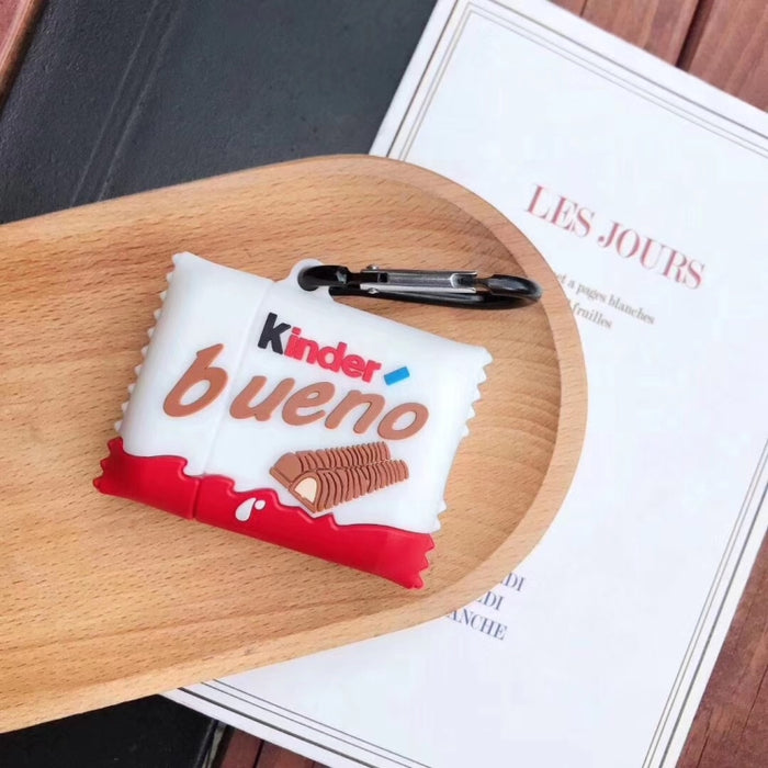 Para Apple AirPods 1/2 Generación Universal Inalámbrico Kinder Chocolate Bluetooth Funda protectora para auriculares