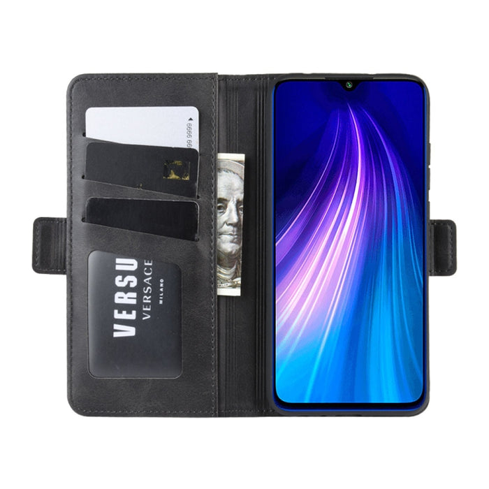 Para Redmi Note 8 Wallet Stand Funda de cuero para teléfono celular con billetera y soporte y ranuras para tarjetas, For Redmi Note 8, For Xiaomi Redmi Note 8