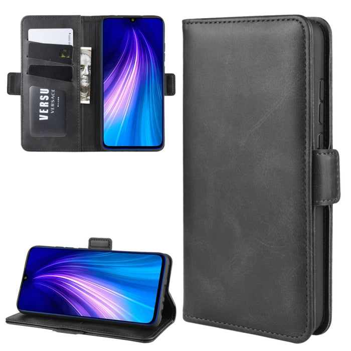 Para Redmi Note 8 Wallet Stand Funda de cuero para teléfono celular con billetera y soporte y ranuras para tarjetas, For Redmi Note 8, For Xiaomi Redmi Note 8