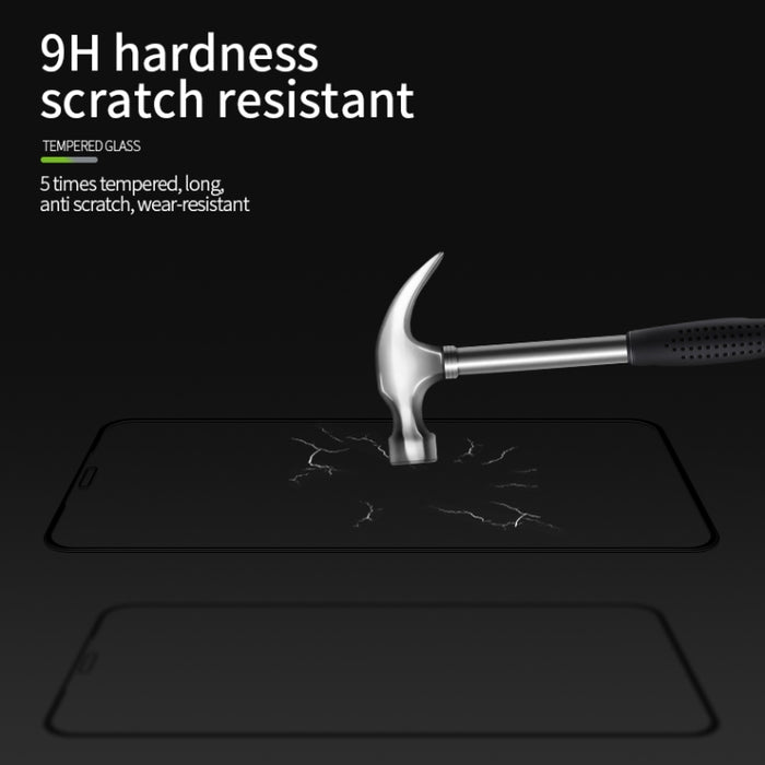 Película de vidrio templado de pantalla curva a prueba de explosiones MOFI 9H 3D, For iPhone 11 Pro, For iPhone 11 Pro Max, For iPhone 11