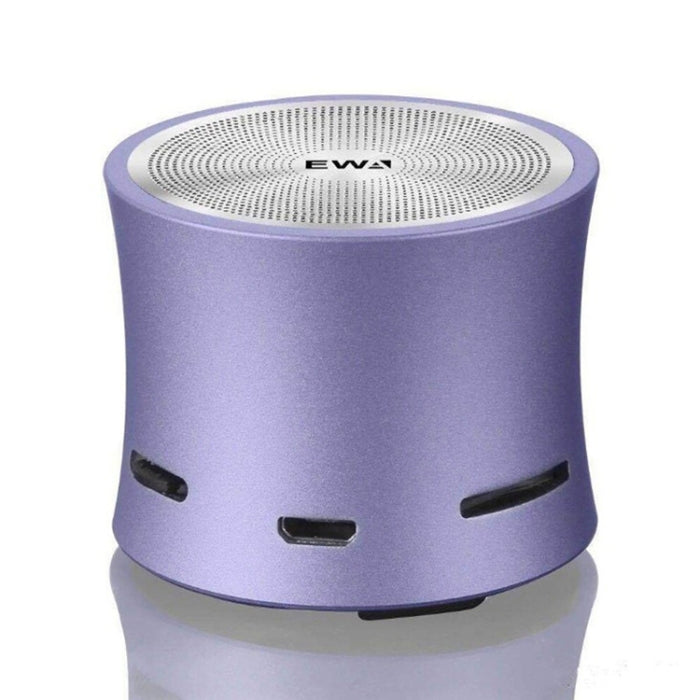 EWA A104 Altavoz Bluetooth Reproductor de MP3 Altavoz portátil Metálico Entrada USB Reproductor de MP3 Altavoz estéreo multimedia