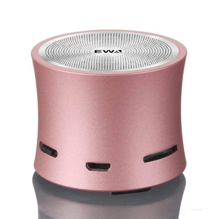 EWA A104 Altavoz Bluetooth Reproductor de MP3 Altavoz portátil Metálico Entrada USB Reproductor de MP3 Altavoz estéreo multimedia