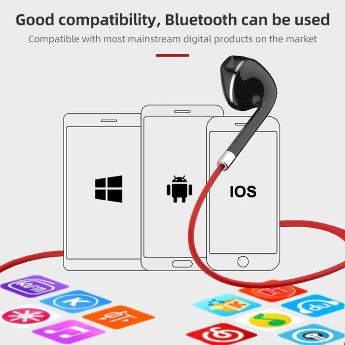 BT313 Auriculares magnéticos Deporte Auriculares inalámbricos Manos libres bluetooth HD Estéreo Auriculares bajos con micrófono